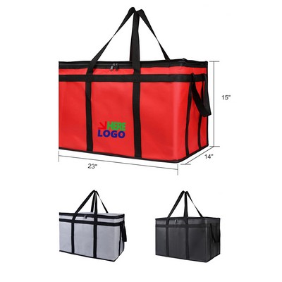 Large Capacity Reusable Grocery Tote Insulation Bag