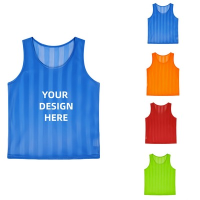 Custom mesh sports training vest