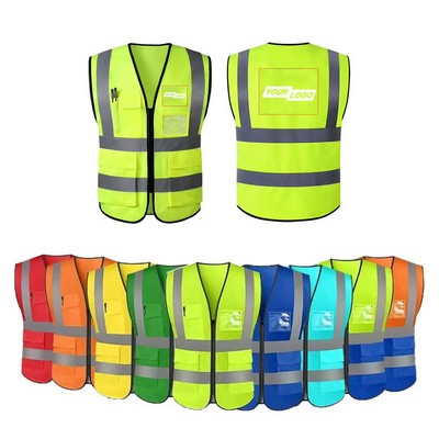 High Visibility Reflective Safety Vest