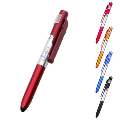 4-in-1 Compact Ballpoint Pen