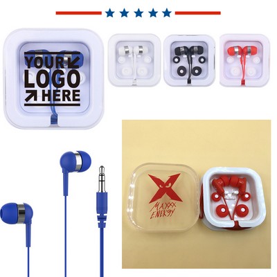 Earbuds In Compact Case