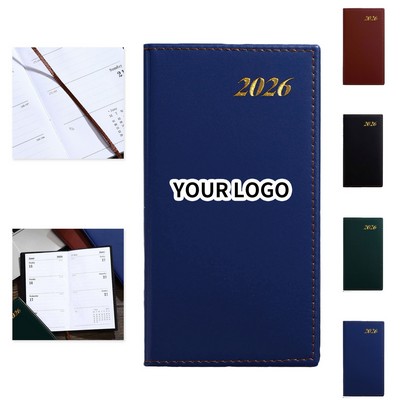 2025 Compact Weekly Pocket Planner Notebook