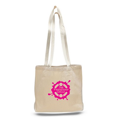 Large Natural Canvas Messenger Bag (18"x14"x4")