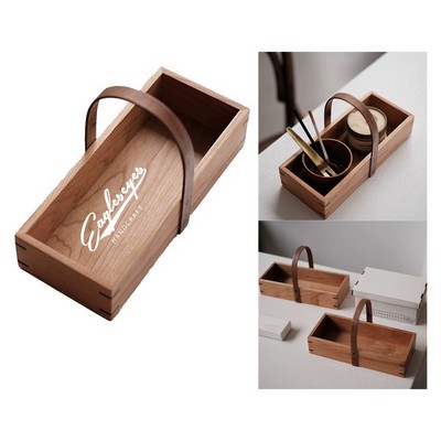 Household Retro Wooden Storage Box