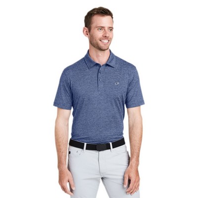Vineyard Vines Men's Destin Stripe Sankaty Polo - G011146