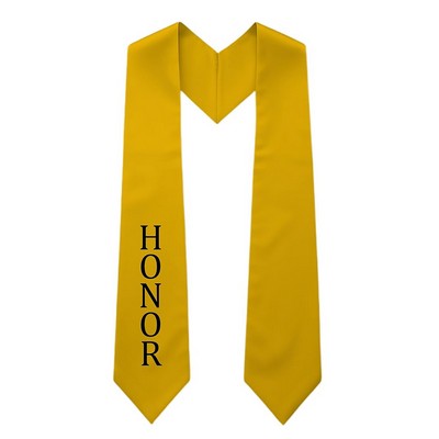 Custom 66" L Unisex Adult Plain Graduation Honor Stole Graduation Sash