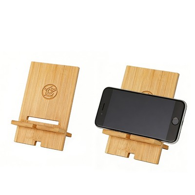 Bamboo Portable Phone Stand
