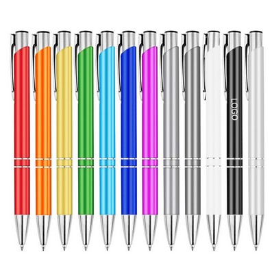 Professional Business Metal Ballpoint Pen High-End Retractable Executive Sign-off Pen