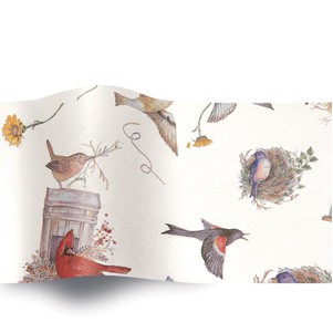 Birds Nests Stock Design Tissue Paper (A)