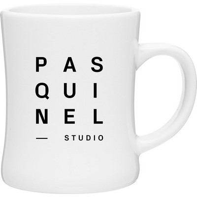 14 oz Luna Ceramic Mug (White)