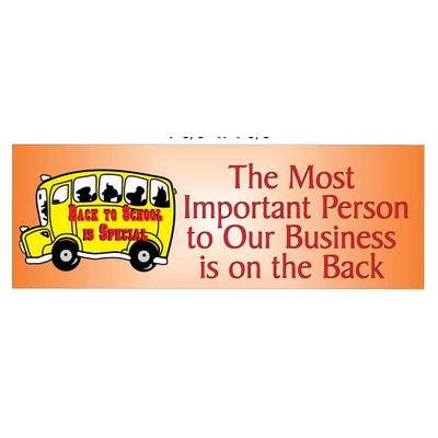 School Bus w/Slogan Panoramic Photo Hand Mirror (1 5/8"x4 5/8")
