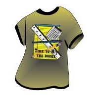 School Supplies T-Shirt Lapel Pin