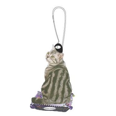 American Shorthair Cat Zipper Pull