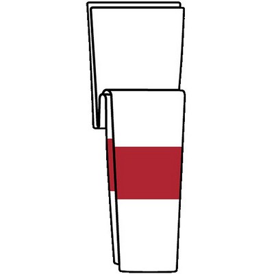 Detroit Pro Series White Home Socks w/Red Stripe