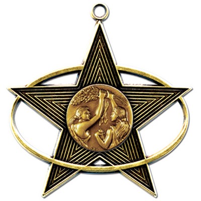 Stock All-Star 3" Medal- Victory Female