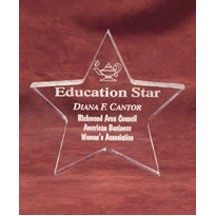 Star Acrylic Paperweight (5"x5"x1")