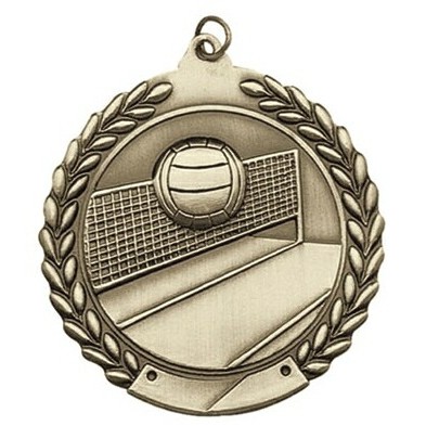 Medals, "Volleyball" - 1 3/4" Die Cast