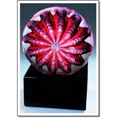 Monaco Sea Urchin Sculpture w/ Marble Base (3.25"x4.75")