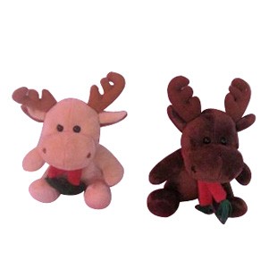 Christmas Elk Stuffed Animal