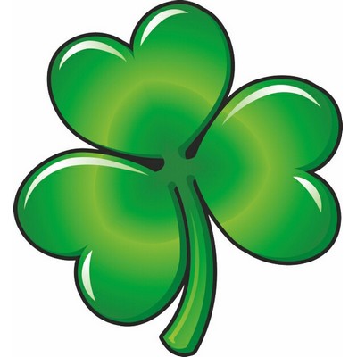 Shamrock Magnet w/ Full Magnetic Back (10 Square Inch)