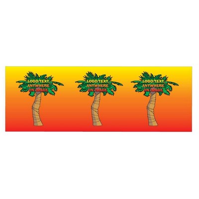 Palm Tree Panoramic Badge w/ Bar Pin