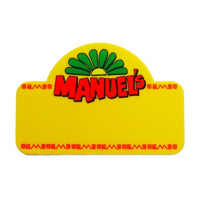 Full Color 50 Mil Name Badge (2"X3") Rectangle W/Bump - No personalization include