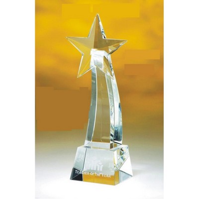Crystal Star Award (8.5"x3.5")