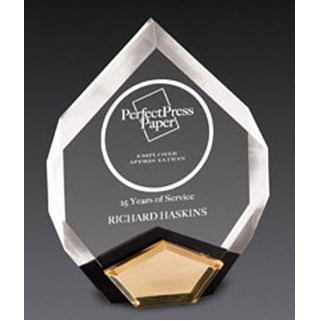 Gold Acrylic Marquis Award (7"x9")