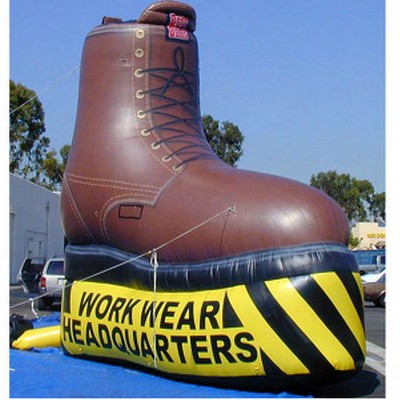 Inflatable Big Air Blown Giant Balloon - Work Boot
