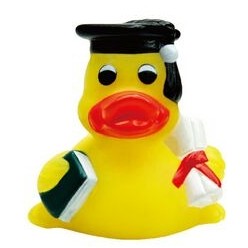 Mini Rubber Graduation Duck© Toy
