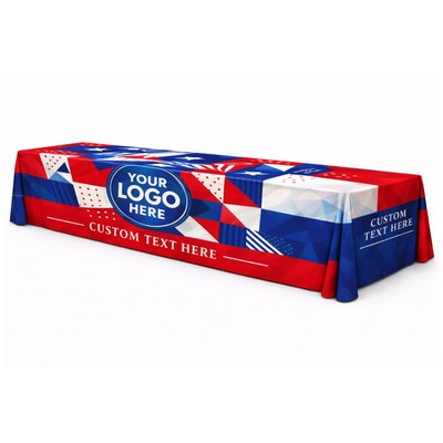 8' Full Print Table Cover (8'x30"x29")