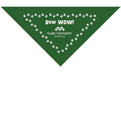 Economy Grade Pet Bandanna Triangle (XS-SM) Size 100% Cotton (12) Stock Dyed Colors