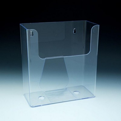 Extra Capacity Wall Mount/Countertop Brochure Holder for Literature (Up to 8.5" W)
