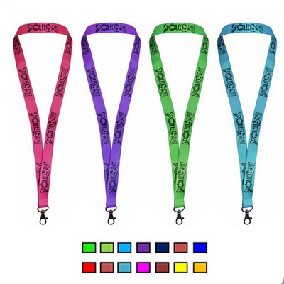 Polyester Custom Printed Lanyards with Lobster Clasp