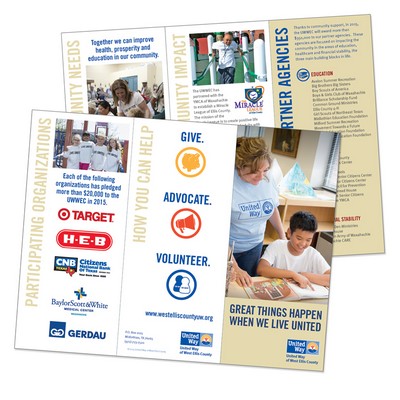 8.5" x 11" 3 Page Brochure