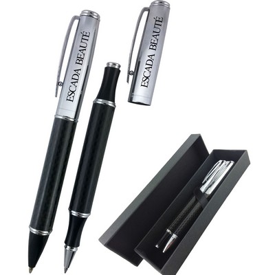 CC Executive Pen Set; Ballpoint, Rollerball & Gift Box