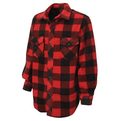 Tough Duck Buffalo Check Fleece Shirt