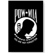 POW/MIA Garden Flag (12"x18")