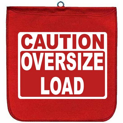 8 Oz. Poly Cotton Twill Danger Flag