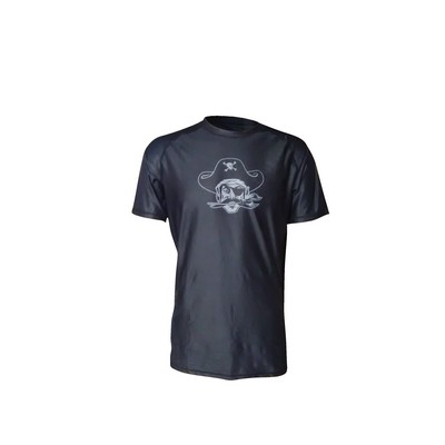 Youth Short Sleeve Rash Guard panel stitched