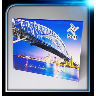 Clear Acrylic Plaque (8"x10"x3/8")