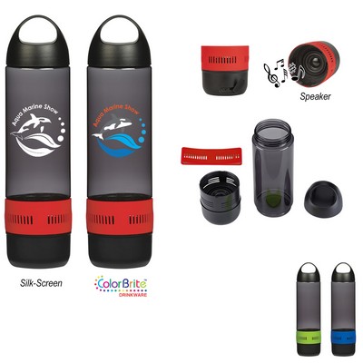 16 Oz. Tritan™ Rumble Bottle With Speaker