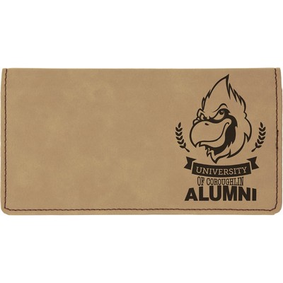 Leatherette Checkbook Cover