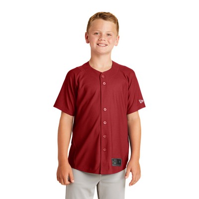 New Era ® Youth Diamond Era Full-Button Jersey.
