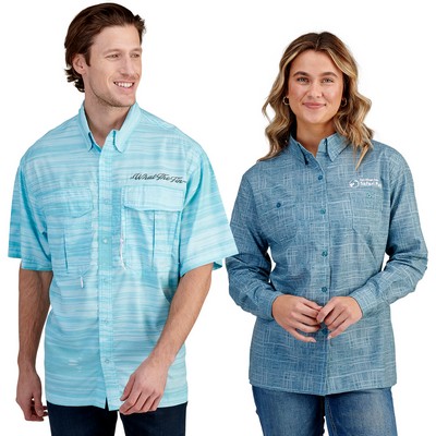 Short Sleeve Woven Fishing Shirt