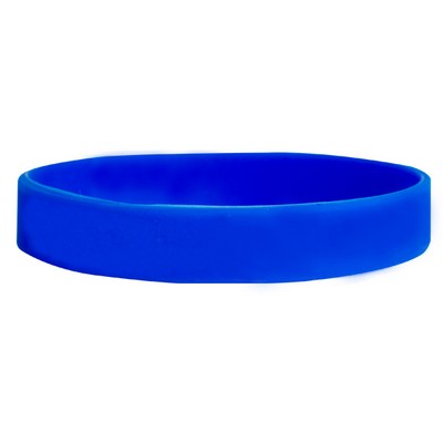 1" Blank Silicone Wristband