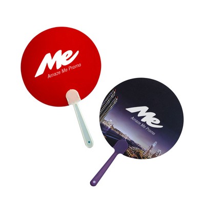 PP Plastic Hand Fan