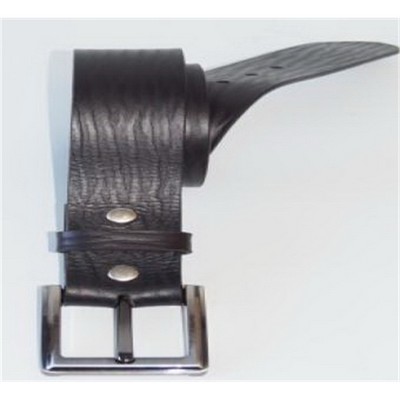 Linea Print Leather Belt