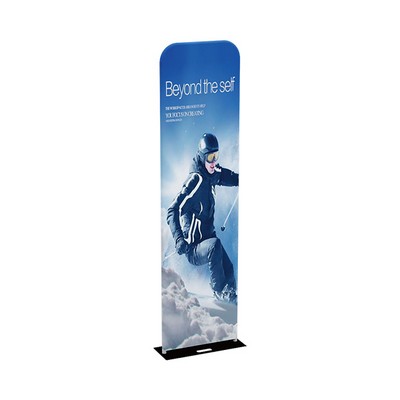 2' Steel Plate Banner Stand Graphic Kit