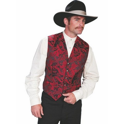 Men's Dragon Lapel Vest